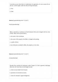 Business Law 67334