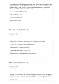 BUS LAW 50438