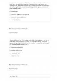 Business Law 23196