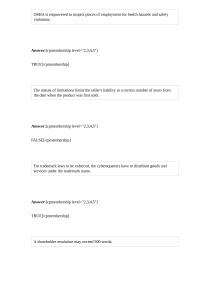 Business Law 61033