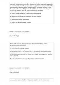 Business Law 54608