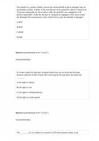 Business Law 52905