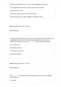BUS LAW 82006