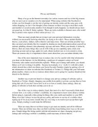 Privacy And Identity