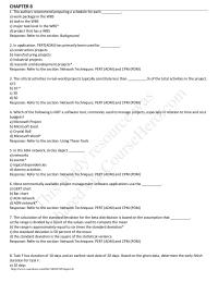 Project Management CHAPTER 81 The