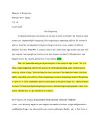 Plea Bargaining
