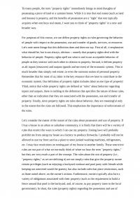 Property Rights