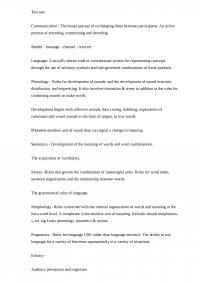 Communicate Disorders