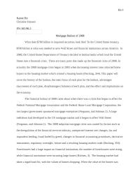 Mortgage Bailout