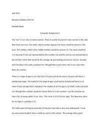 Computer Assignment 1