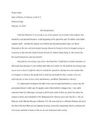 My Interpretation On Mxs Speech