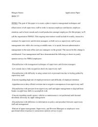 Hrm 537 Applications