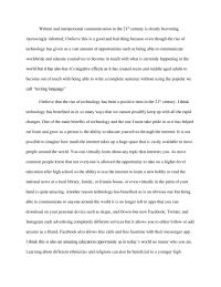 Written And Interpersonal Communication