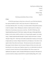 Wells Fargo and the Ethical Theory of Utility
