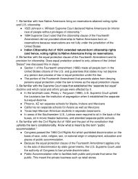 Government 1 Be familiar with how