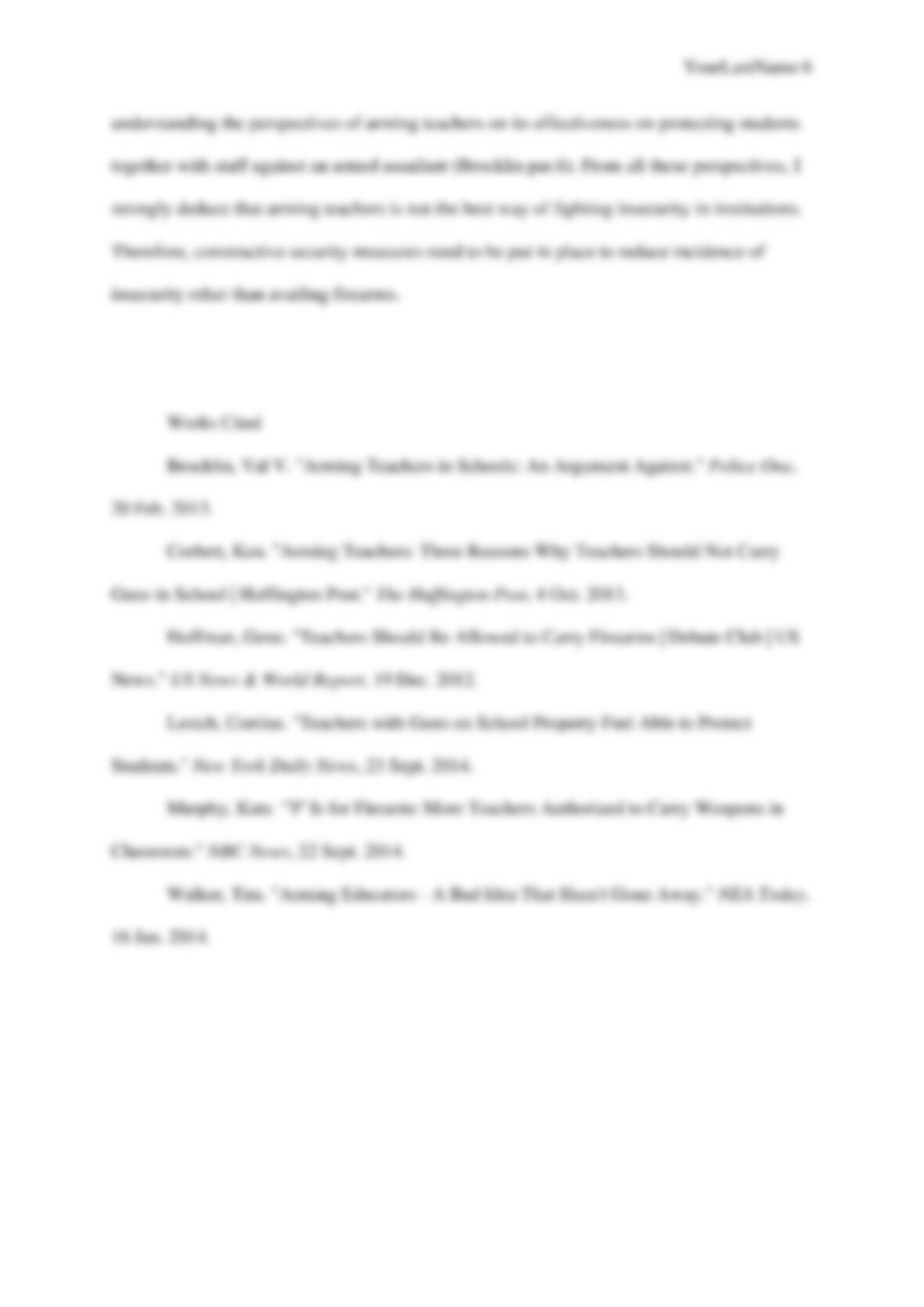 Should Teachers Carry Guns In Schools Get 24/7 Homework Help Online