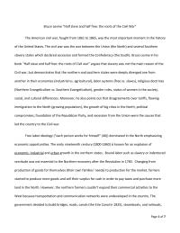 Bruce Levine “half Slave And Half Free: The Roots Of The Civil War”