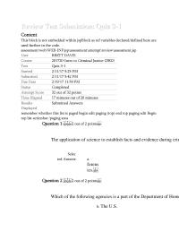 Cj Quiz 3