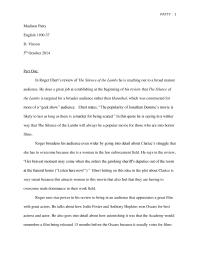 Movie Review PATTY 1Madison