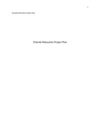 Orlando Relocation Project Plan