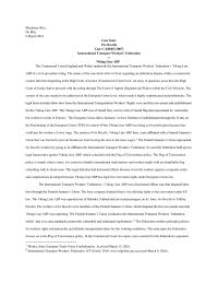 Casec – 43805 International Transport Workers’ Federation