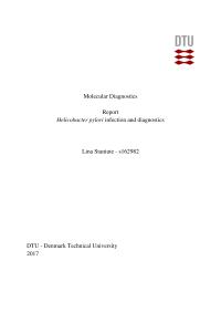 Molecular Diagnostics Of Helicobacter Pylori