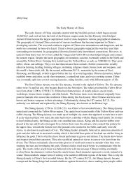 The Early History Of China