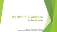 My Health & Wellness