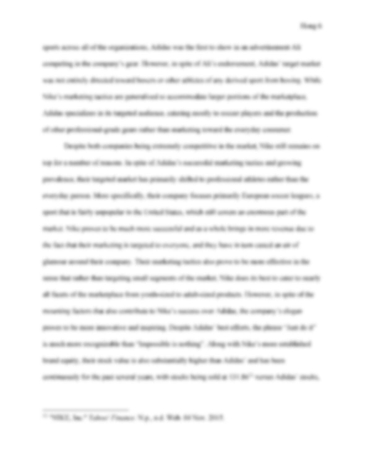 Persuasive essay on nike picture