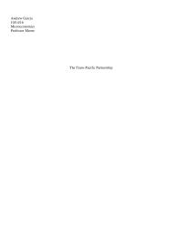 The Trans-Pacific Partnership