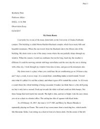 Observation Paper