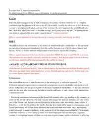 Excerpts from A papers