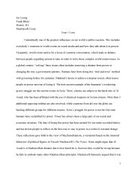 Machiavelli And Julius Caesar