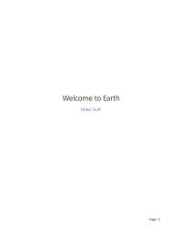 Welcome To Earth