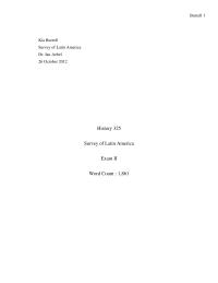 Survey of Latin America