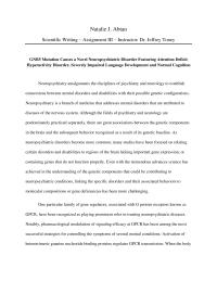 Scientific Writing