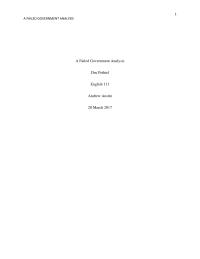 Cover Letter