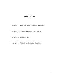 Bond Valuation