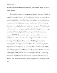 Paper on Education