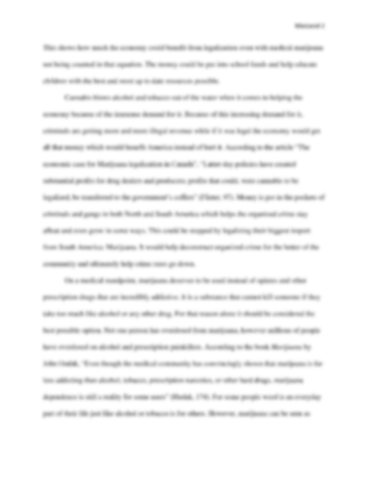 Marijuana essay pdf picture