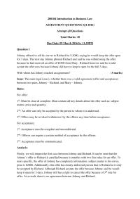 Individual Essay