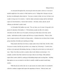 Philosophy Of Creativity