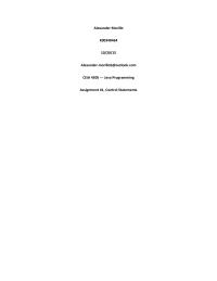 Project Management Alexander