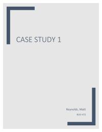 Case Study GMO Crops