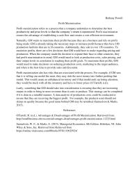 Econ Bethany PowellProfit