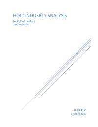 Ford Industry Analysis