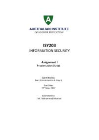 Information Sec