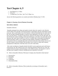 Business Test 1