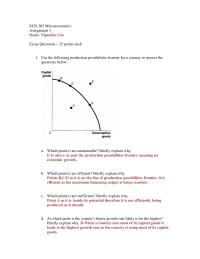 Econ Week One Assignment