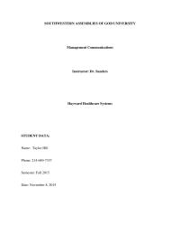 Hayward Case Study